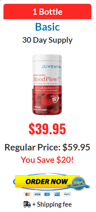Juvenon Blood flow 7 - 1 Bottle
